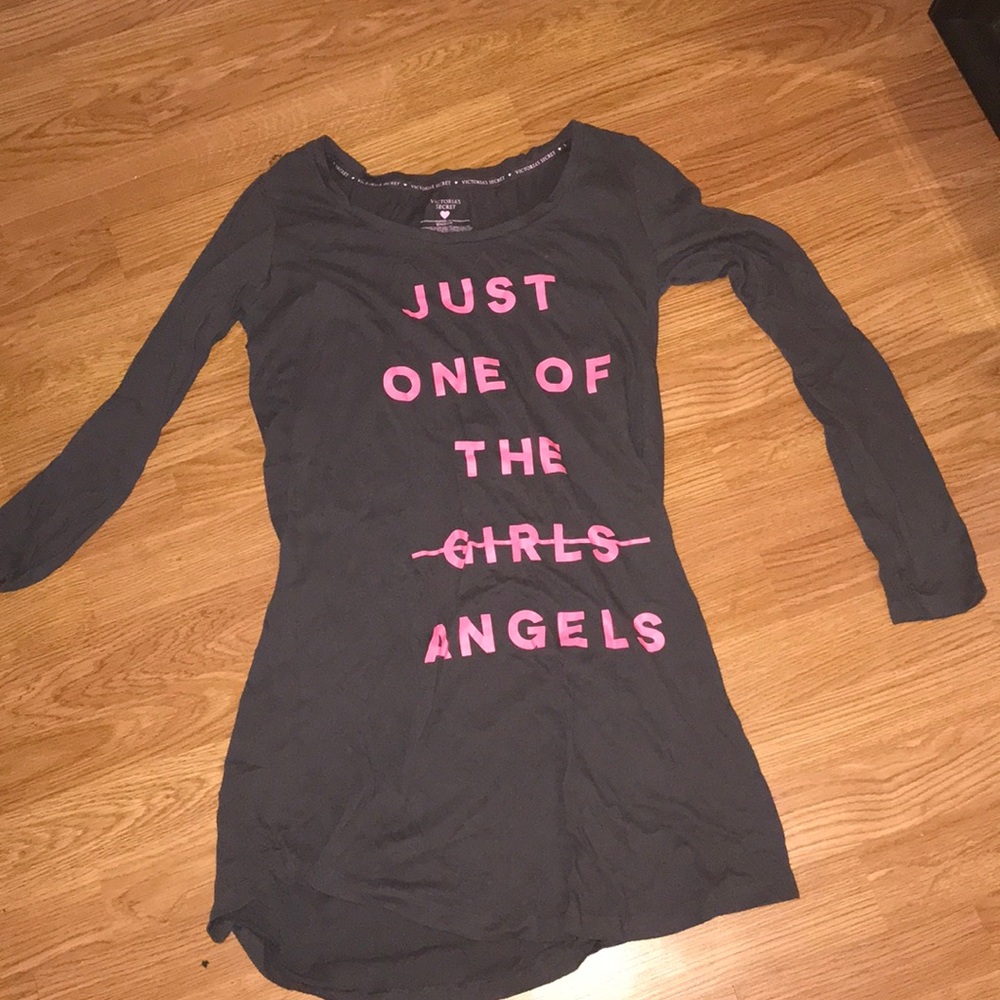 Victoria secret long sleeve sleep shirt